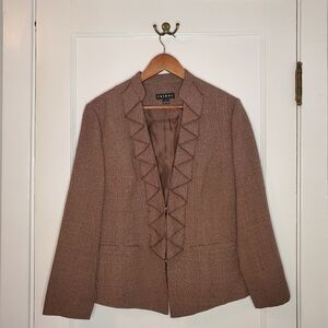 Tribal Blazer – Size 10 – Brown